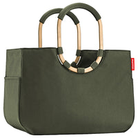 reisenthel shopping loopshopper L - Einkaufstasche mit Bügel 46 cm (forest gold) - Ansicht 2