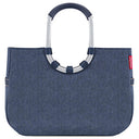 reisenthel shopping loopshopper L - Einkaufstasche mit Bügel 46 cm (herringbone dark blue)