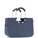 reisenthel shopping loopshopper L - Einkaufstasche mit Bügel 46 cm (herringbone dark blue) - Ansicht 2