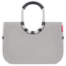 reisenthel shopping loopshopper L - Einkaufstasche mit Bügel 46 cm (herringbone grey)