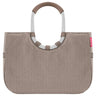 reisenthel shopping loopshopper L - Einkaufstasche mit Bügel 46 cm (herringbone)
