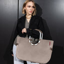 reisenthel shopping loopshopper L - Einkaufstasche mit Bügel 46 cm (herringbone) - Ansicht 4