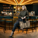 reisenthel shopping loopshopper L - Einkaufstasche mit Bügel 46 cm (jacquard brown) - Markenkoffer