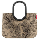 reisenthel shopping loopshopper L - Einkaufstasche mit Bügel 46 cm (jacquard brown) - Markenkoffer
