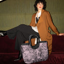 reisenthel shopping loopshopper L - Einkaufstasche mit Bügel 46 cm (jacquard rose) - Ansicht 5