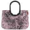 reisenthel shopping loopshopper L - Einkaufstasche mit Bügel 46 cm (jacquard rose)