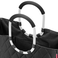 reisenthel shopping loopshopper L - Einkaufstasche mit Bügel 46 cm (rhombus black) - Ansicht 2