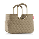 reisenthel shopping loopshopper L - Einkaufstasche mit Bügel 46 cm (rhombus olive) - Ansicht 2