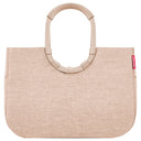 reisenthel shopping loopshopper L - Einkaufstasche mit Bügel 46 cm (twist coffee)
