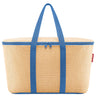 reisenthel thermo coolerbag - Kühltasche 44.5 cm (raffia blue)