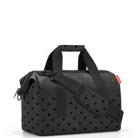 reisenthel travelling allrounder M - Reisetasche 40 cm (glossy dots black) - Markenkoffer