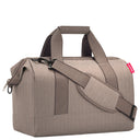 reisenthel travelling allrounder M - Reisetasche 40 cm (herringbone mokka) - Markenkoffer