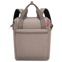 reisenthel travelling allrounder R - Rucksack 40 cm (herringbone mokka)