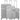 Roncato AirGlam - 4 - Rollen - Trolley Set 3tlg. erw. (grigio perla) - Markenkoffer