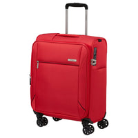 Samsonite Base Breeze - 4 - Rollen - Kabinentrolley 55 cm erw. (red) - Markenkoffer
