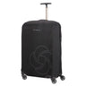 Samsonite Foldable Kofferschutzhülle M - Regenhülle (schwarz) - Markenkoffer