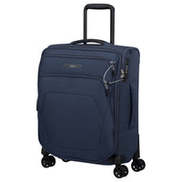 Samsonite Spark SNG Eco - 4 - Rollen - Kabinentrolley 55/20 cm erw. (midnight blue, 55 cm) - Markenkoffer
