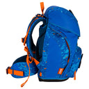 Scout Alpha Exklusiv Superflash - Schulranzen Set 4tlg. (Blue Dino) - Markenkoffer