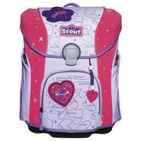 Scout Micro Exklusiv Superflash Extreme - Schulranzen Set 4tlg. (Heartbeat) - Ansicht 2