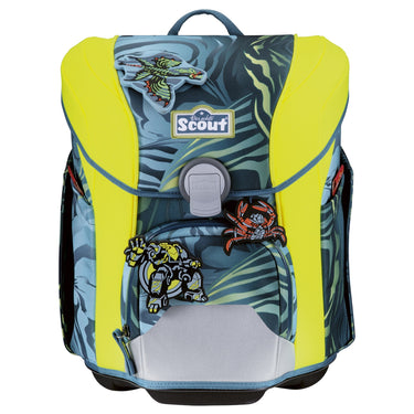 Scout Micro - Schulranzen Set 4 tlg. (Action) - Markenkoffer