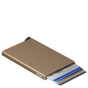 Secrid Cardprotector - Kreditkartenetui 6 cm RFID (sand) - Markenkoffer