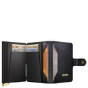 Secrid Premium Emboss Miniwallet - Geldbörse RFID 6.5 cm (diamond black) - Markenkoffer