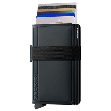 Secrid TPU Bandwallet - Geldbörse 4cc RFID 10 cm (black) - Markenkoffer