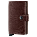 Secrid Vegetable Tanned Miniwallet - Geldbörse RFID 6.5 cm (espresso - brown) - Markenkoffer
