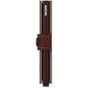 Secrid Vegetable Tanned Miniwallet - Geldbörse RFID 6.5 cm (espresso-brown) - Ansicht 2