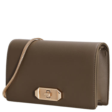 Seidenfelt Eiby - Clutch 21 cm (khaki green) - Markenkoffer