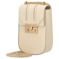 Seidenfelt Roros Mobile - Umhängetasche 18 cm (beige/gold) - Markenkoffer