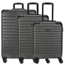 Somko Line - 4 - Rollen - Trolley Set 3tlg. (anthrazit) - Markenkoffer