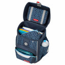 Step by Step Basis - Schulranzen Set 4tlg. (Blue Lines) - Markenkoffer