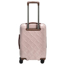 Stratic Leather and More - 4 - Rollen - Kabinentrolley Vortasche 15" 55 cm S (rose) - Markenkoffer