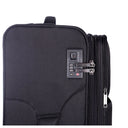 Stratic Light+ - 4 - Rollen - Trolley 80 cm L erw. (black) - Markenkoffer