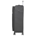Stratic Light+ - 4 - Rollen - Trolley 80 cm L erw. (black) - Markenkoffer