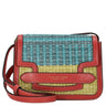 The Bridge Lucrezia Wow - Umhängetasche 21 cm (verde/blu/azzurro)