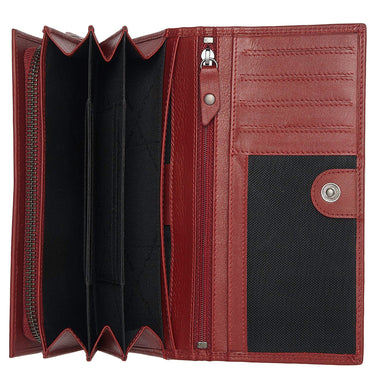The Chesterfield Brand Arvento - Geldbörse 12cc 18 cm (red) - Markenkoffer