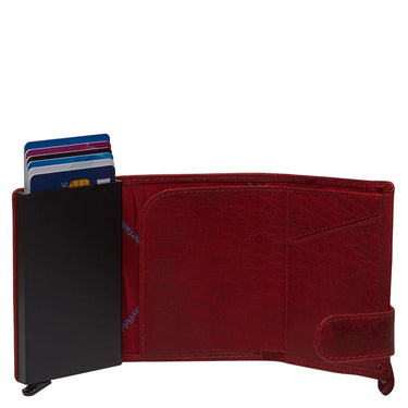 The Chesterfield Brand Portland - Kreditkartenetui 6cc 10 cm RFID (red) - Markenkoffer