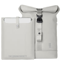 The Urban Society Rolltop - Rucksack 13" 62 cm (neutral grey) - Ansicht 4