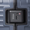 TITAN OVERSEAS - 4-Rollen-Kabinentrolley S 55/23cm mit Vortasche (midnight blue) - Ansicht 10