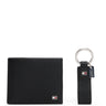 Tommy Hilfiger Flag Geschenkset - Geldbörse Mini und Schlüsselanhänger (black)