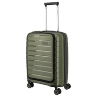 Travelite Air Base - 4-Rollen-Kabinentrolley mit Vortasche S 55 cm (olive) - Ansicht 2