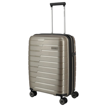 Travelite Air Base - 4 - Rollen - Kabinentrolley S 55 cm erw. (champagner) - Markenkoffer