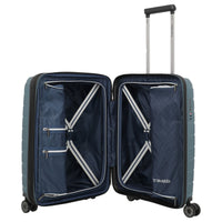 Travelite Air Base - 4-Rollen-Kabinentrolley S 55 cm erw. (iceblue) - Ansicht 5