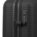 Travelite Air Stripe - 4 - Rollen - Kabinentrolley 55 cm (black) - Markenkoffer
