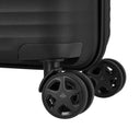 Travelite Air Stripe - 4 - Rollen - Trolley 66 cm erw. (black) - Markenkoffer
