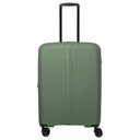 Travelite Air Stripe - 4 - Rollen - Trolley 66 cm erw. (green) - Markenkoffer