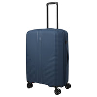Travelite Air Stripe - 4 - Rollen - Trolley 66 cm erw. (navy) - Markenkoffer