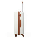 Travelite Bali - 4-Rollen-Trolley L 77 cm (weiß/cognac) - Ansicht 4